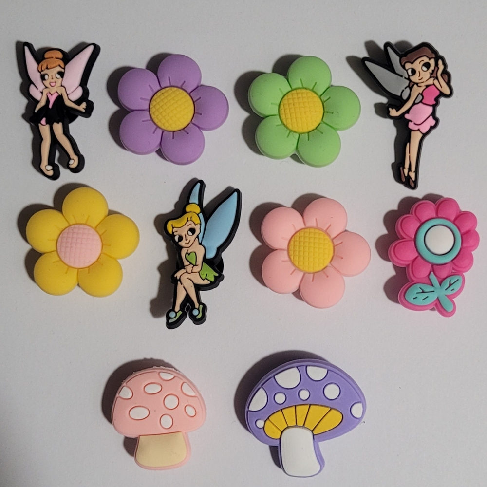 Charming Fairy and Flower Accessory Set - Multicolor